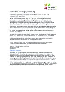 Datenschutzerklärung_Vereint